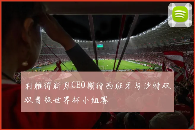 利雅得新月CEO期待西班牙与沙特双双晋级世界杯小组赛